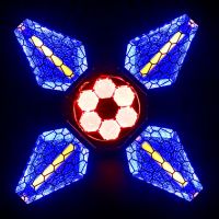 Algam Lighting Vintage Flower - Projecteur rotatif multi-effet à LED - Vue 8